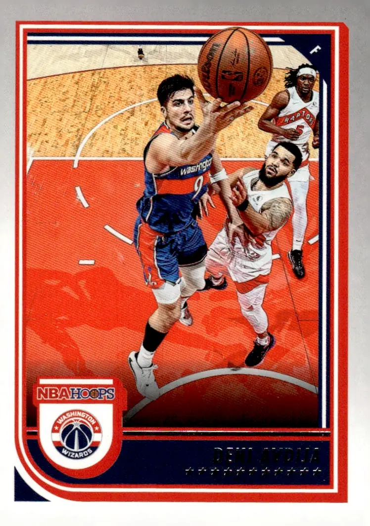 2022-23 NBA Hoops #118 Deni Avdija (front)