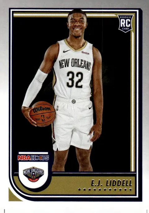2022-23 NBA Hoops #266 E.J. Liddell