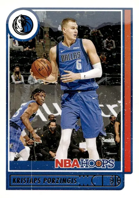 2021-22 NBA Hoops #82 Kristaps Porzingis