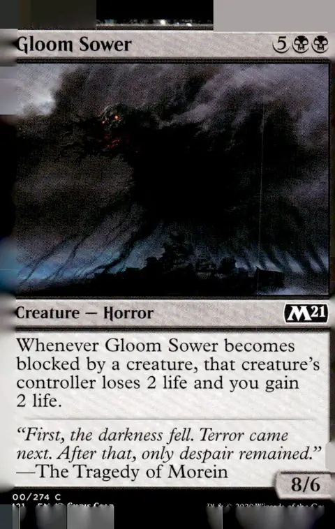 2020 Core Set 2021 (M21) #100/274 Gloom Sower