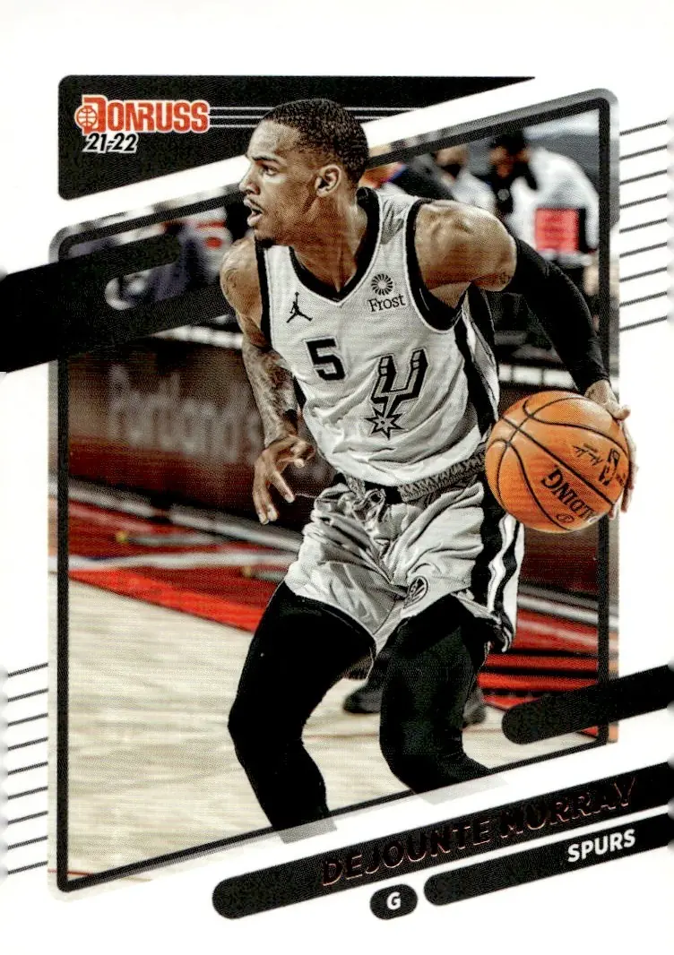 2021-22 Donruss #157 Dejounte Murray (front)