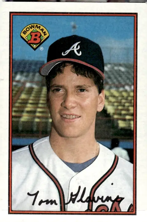 1989 Bowman #267 Tom Glavine