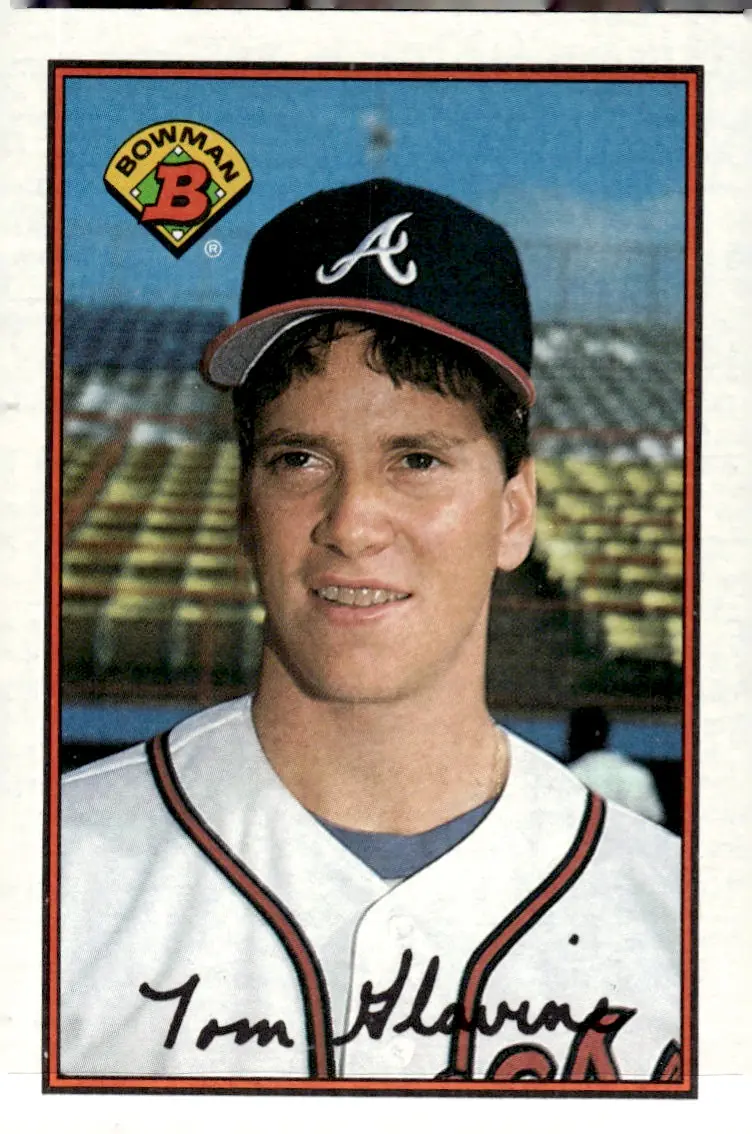 1989 Bowman #267 Tom Glavine (front)