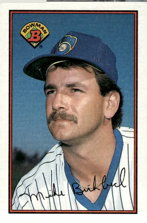 1989 Bowman #132 Mike Birkbeck