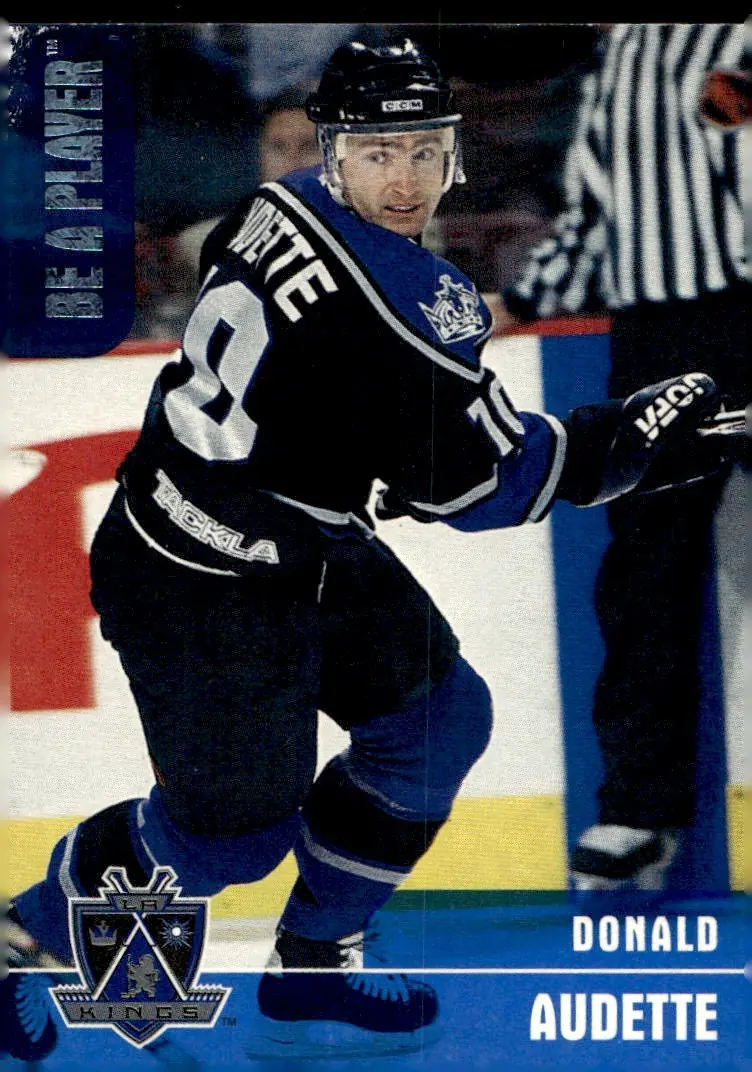 1999-00 Be A Player Memorabilia #92 Donald Audette (front)