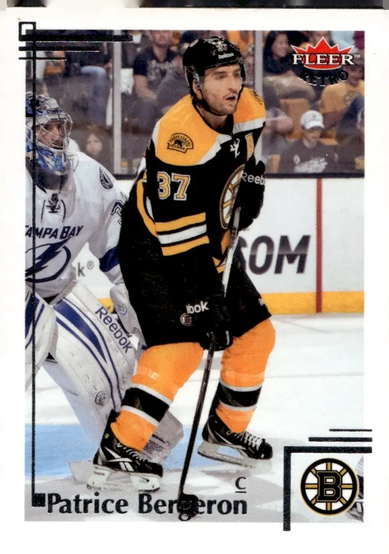 2012-13 Fleer Retro #93 Patrice Bergeron (front)