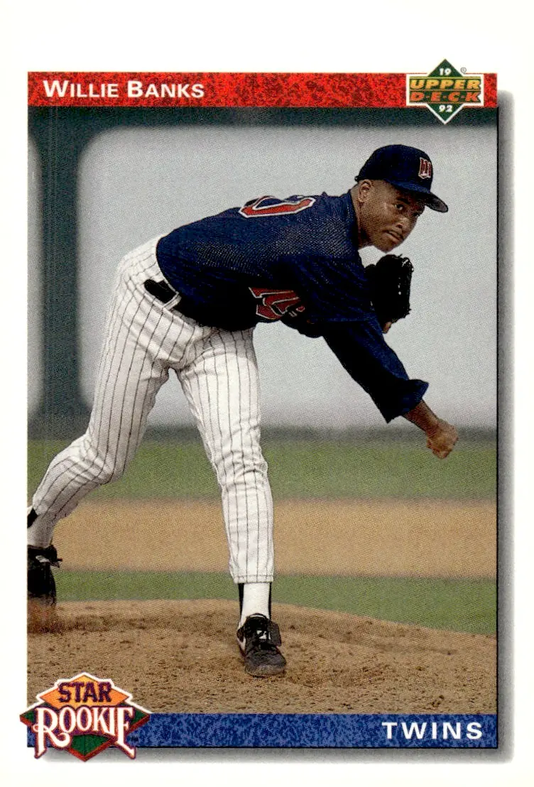 1992 Upper Deck #14 Willie Banks (front)