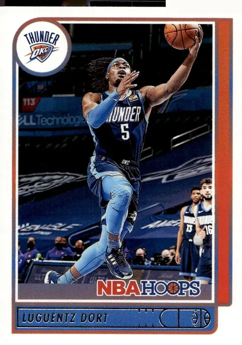 2021-22 NBA Hoops #33 Luguentz Dort