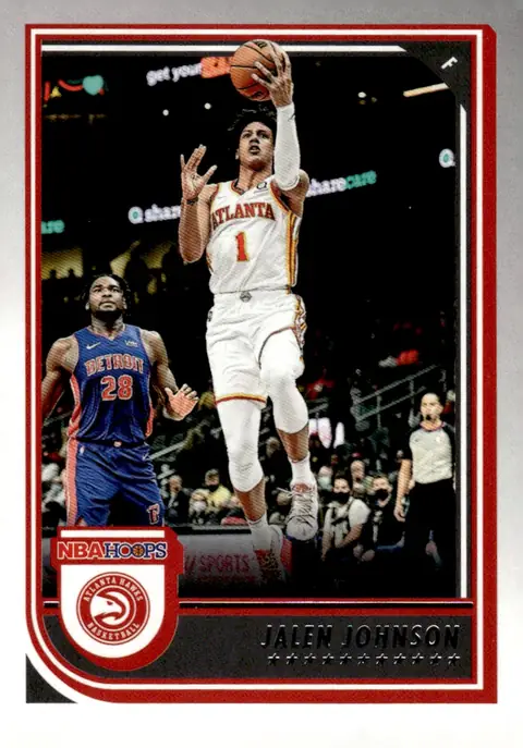 2022-23 NBA Hoops #86 Jalen Johnson