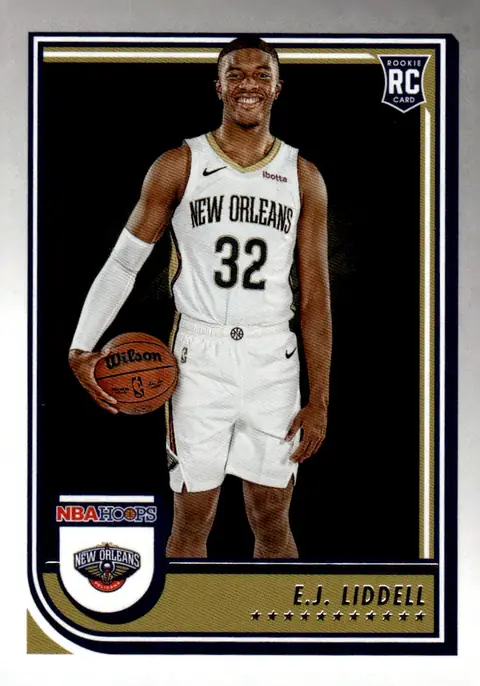 2022-23 NBA Hoops #266 E.J. Liddell