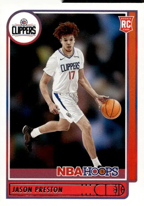2021-22 NBA Hoops #242 Jason Preston