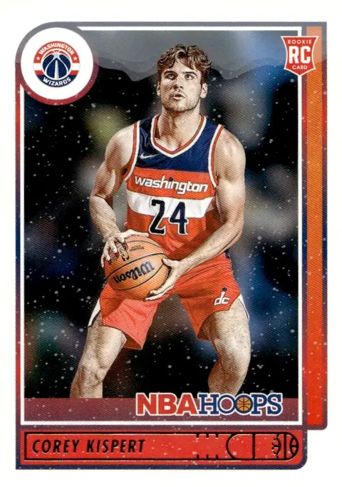 2021-22 NBA Hoops #212 Corey Kispert – Winter