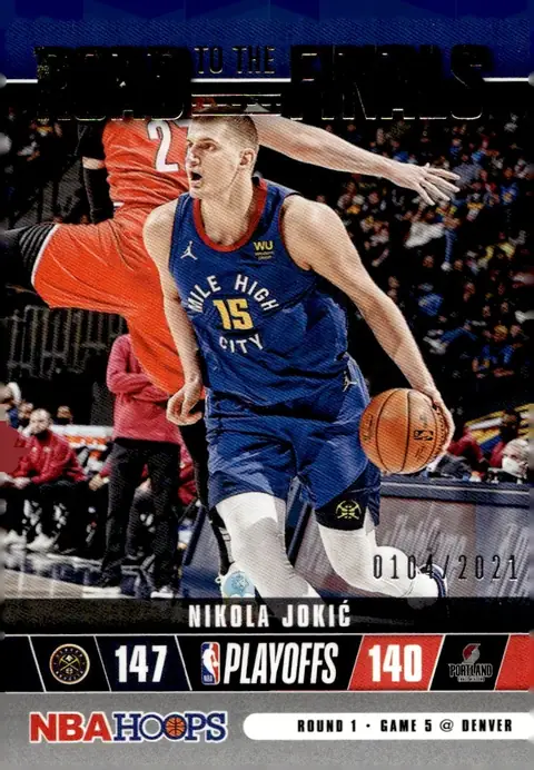 2021-22 NBA Hoops #34 Nikola Jokić – First Round