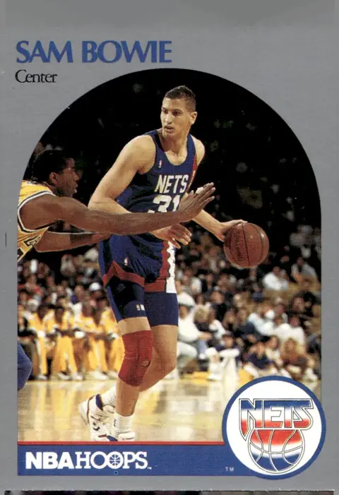 1990-91 NBA Hoops #194 Sam Bowie
