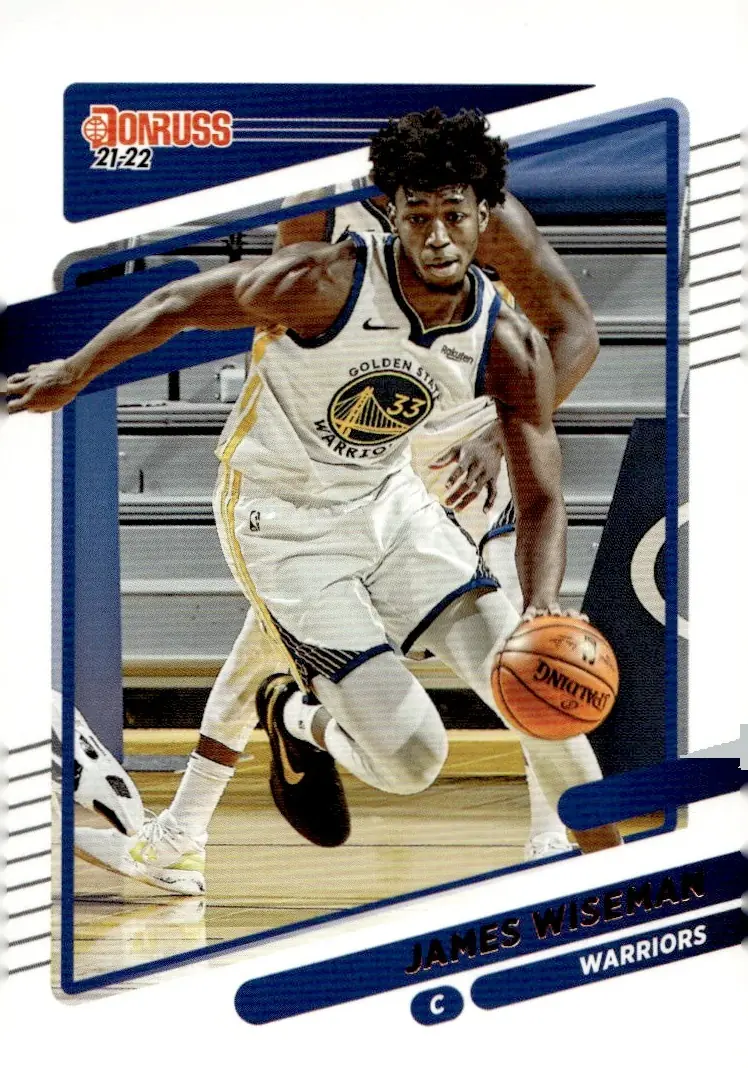 2021-22 Donruss #115 James Wiseman (front)