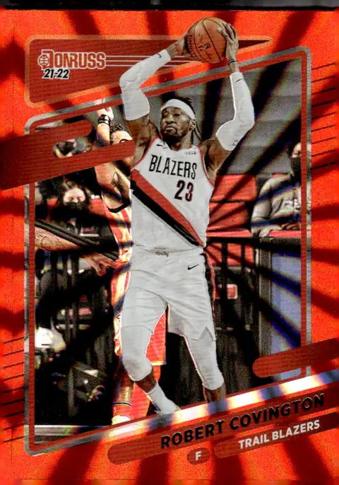 2021-22 Panini Donruss Basketball #31 Robert Covington – Holo Red Laser