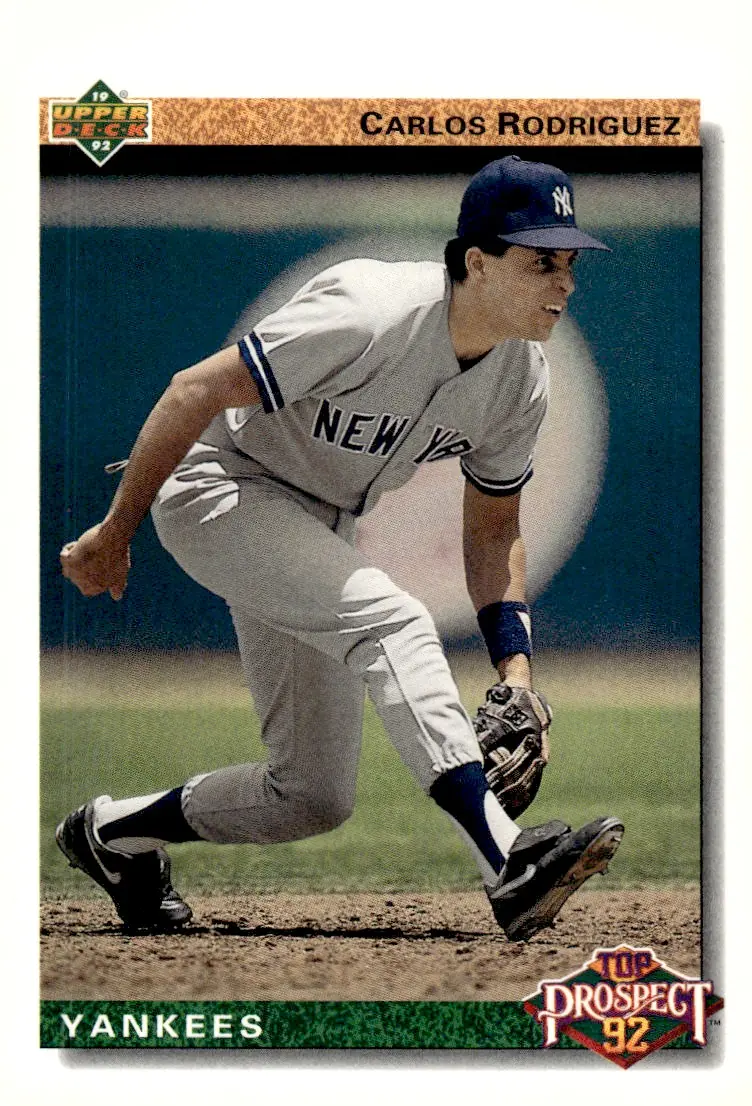1992 Upper Deck #77 Carlos Rodriguez (front)