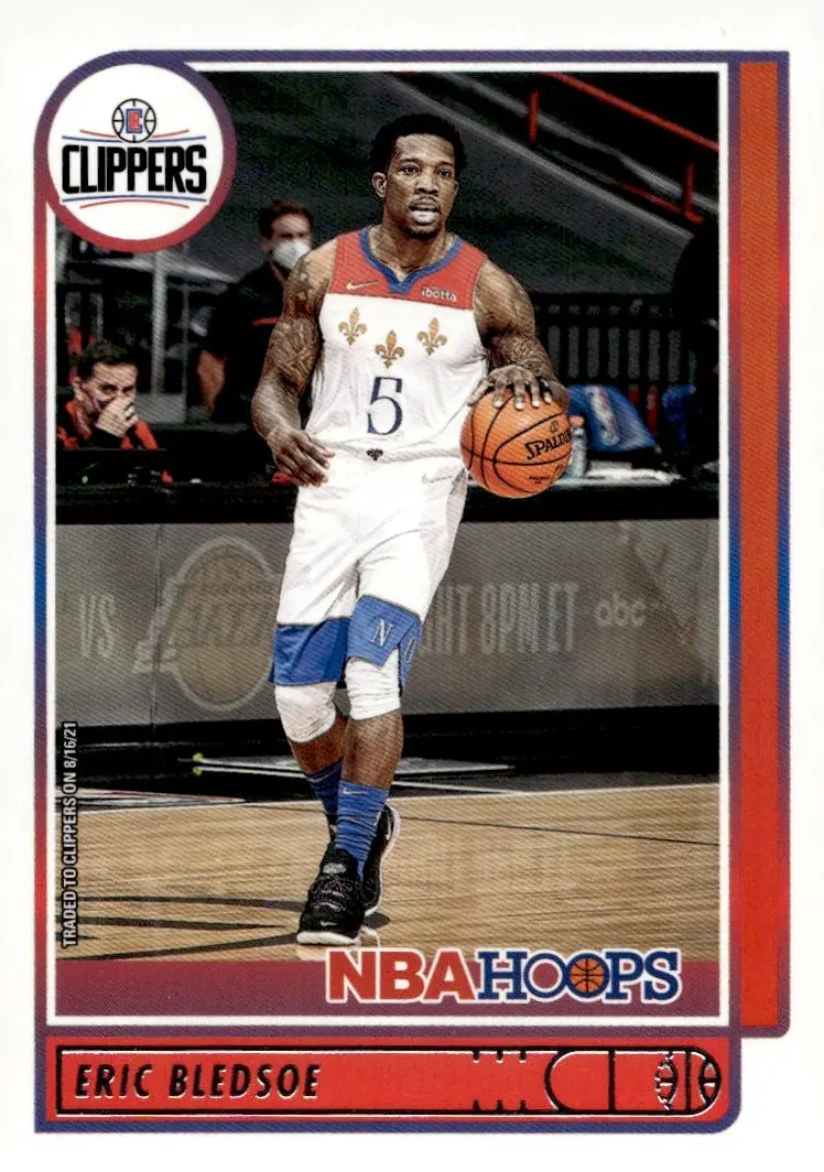 2021-22 NBA Hoops #104 Eric Bledsoe (front)