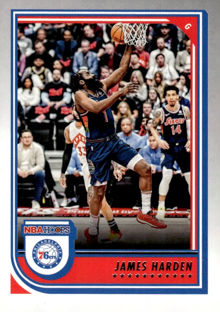 2022-23 NBA Hoops #29 James Harden (front)