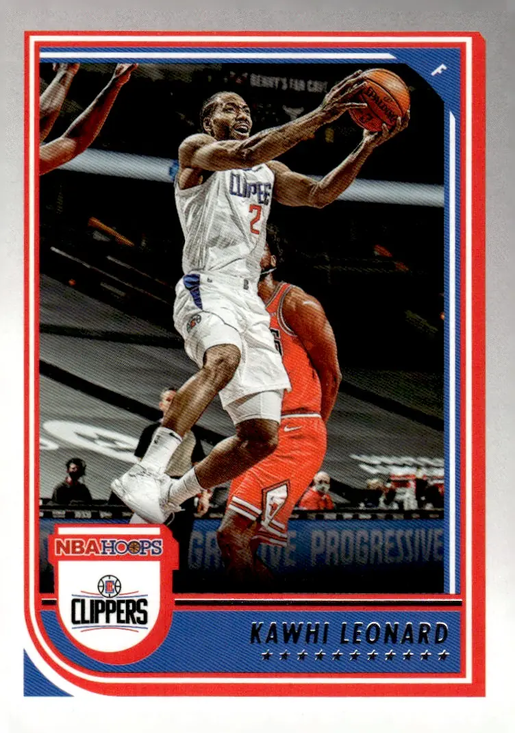 2022-23 NBA Hoops #178 Kawhi Leonard (front)
