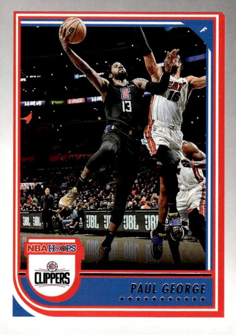 2022-23 NBA Hoops #177 Paul George (front)