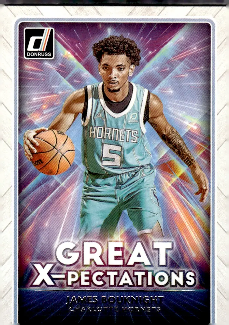 2021-22 Donruss #9 James Bouknight (front)