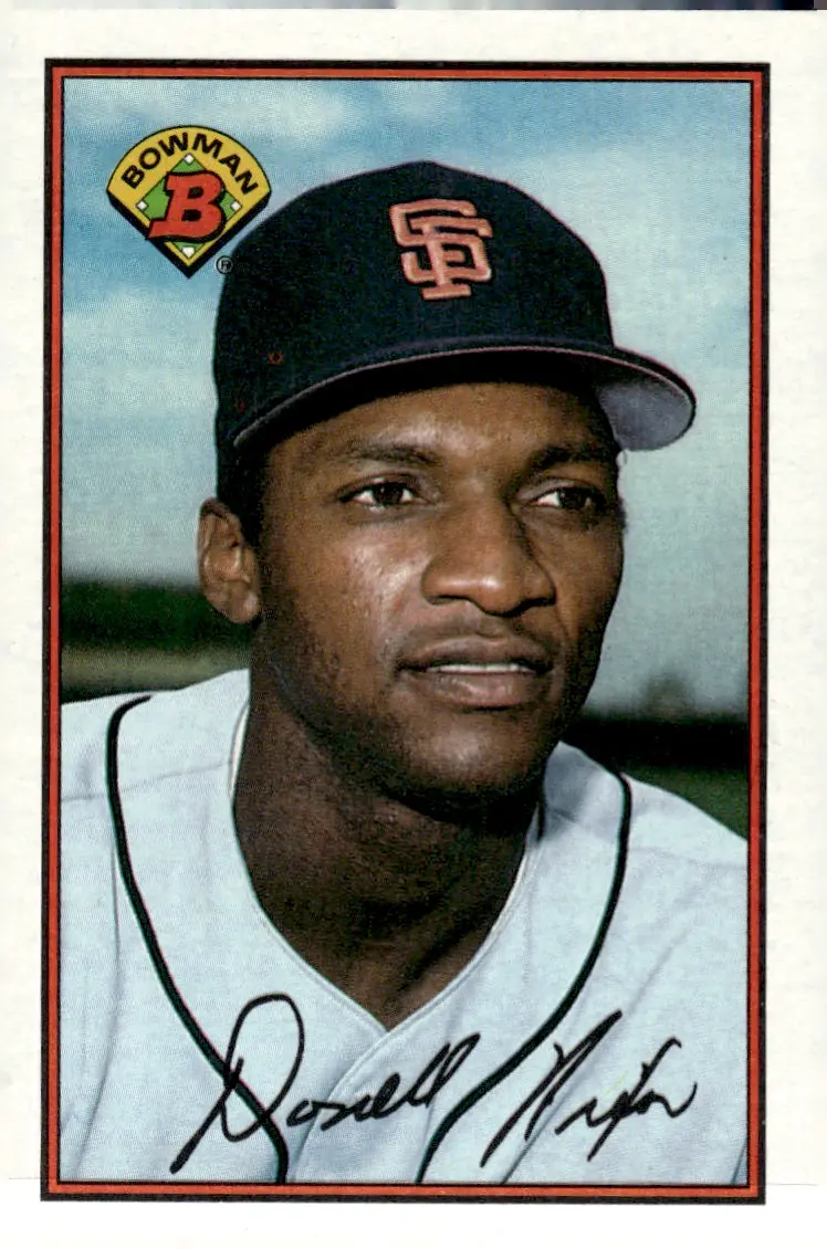 1989 Bowman #477 Donell Nixon (front)