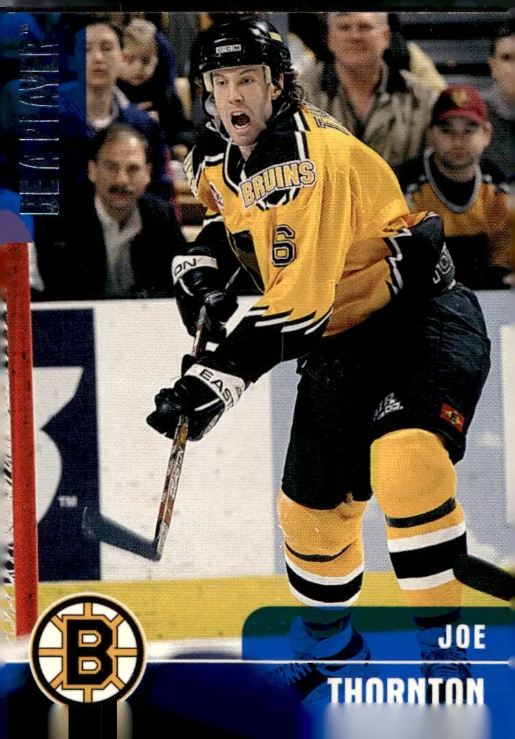 1999-00 Be A Player Memorabilia #35 Joe Thornton (front)