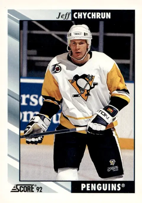 1992-93 Score (Canadian/English) #364 Jeff Chychrun