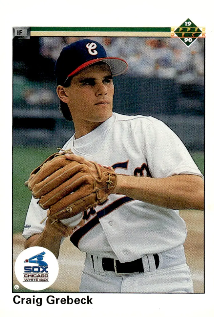 1990 Upper Deck #721 Craig Grebeck (front)