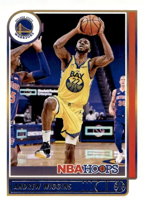 2021-22 NBA Hoops #38 Andrew Wiggins