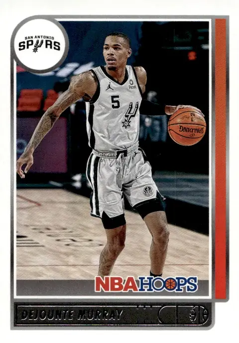 2021-22 NBA Hoops #14 Dejounte Murray