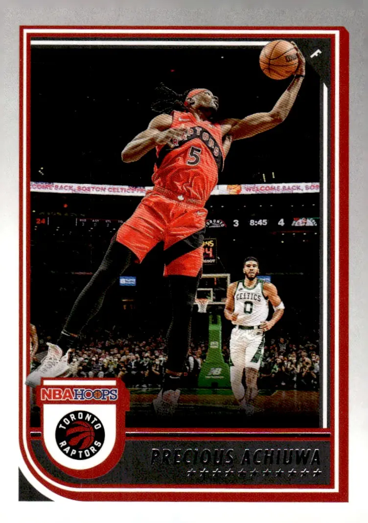 2022-23 NBA Hoops #41 Precious Achiuwa (front)