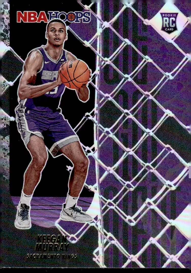 2022-23 NBA Hoops #4 Keegan Murray – Holo (front)