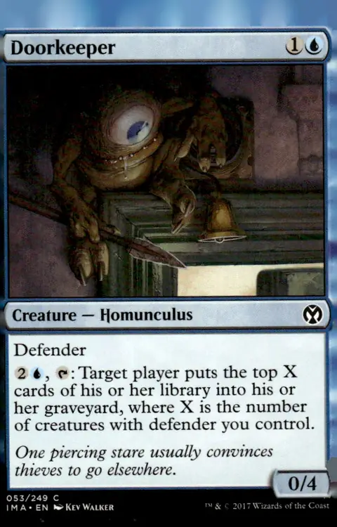 2017 Iconic Masters (IMA) #53/249 Doorkeeper
