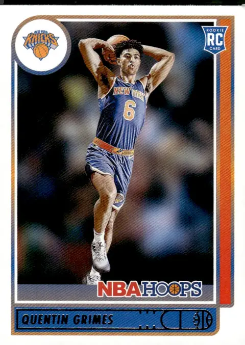 2021-22 NBA Hoops #206 Quentin Grimes