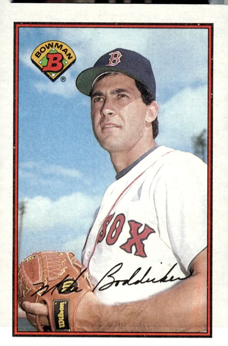 1989 Bowman #21 Mike Boddicker (front)