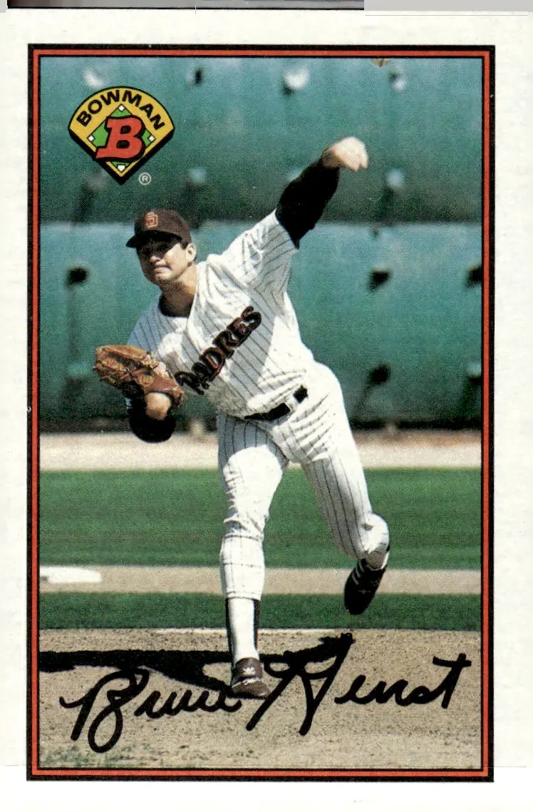 1989 Bowman #451 Bruce Hurst (front)
