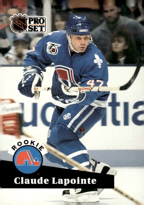 1991-92 Pro Set (Series 2) #556 Claude Lapointe
