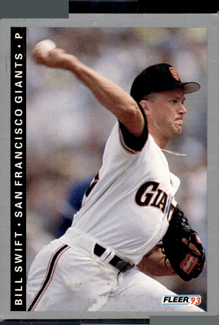 1993 Fleer #161 Bill Swift (front)