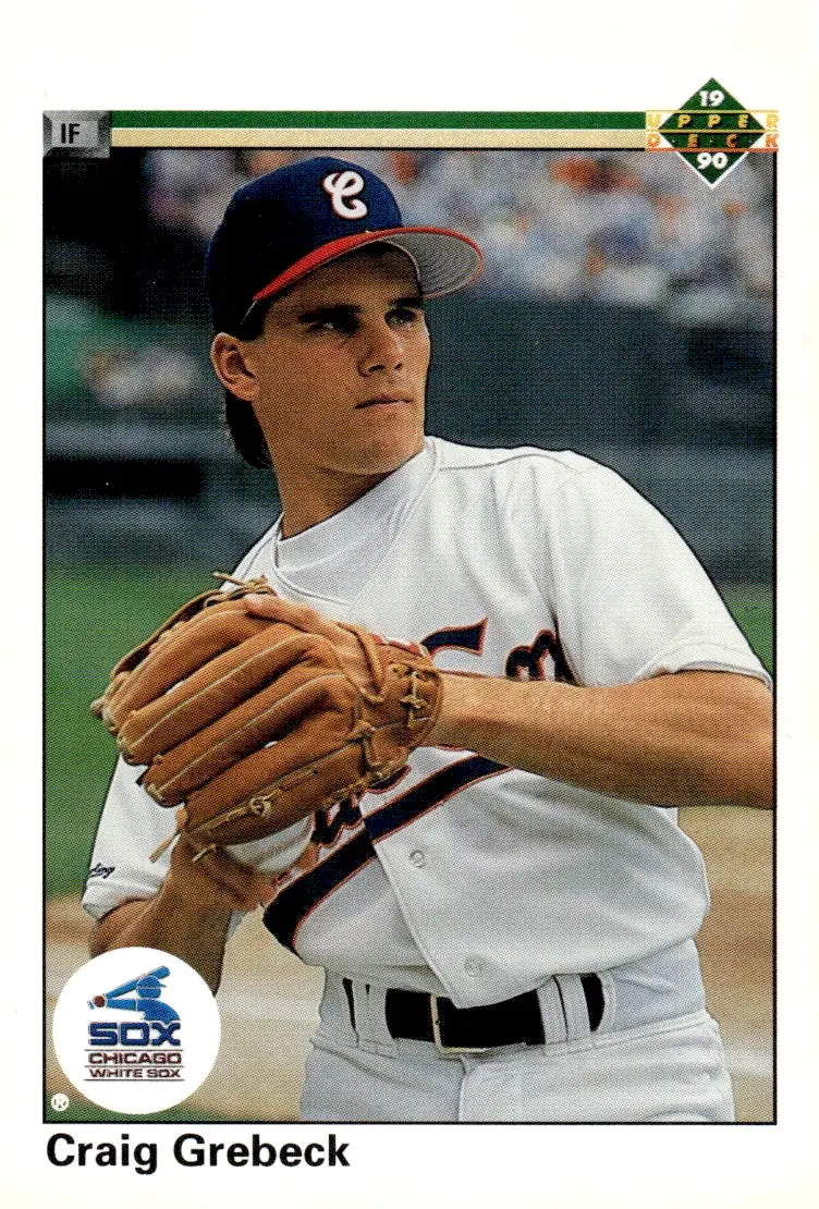 1990 Upper Deck #721 Craig Grebeck (front)