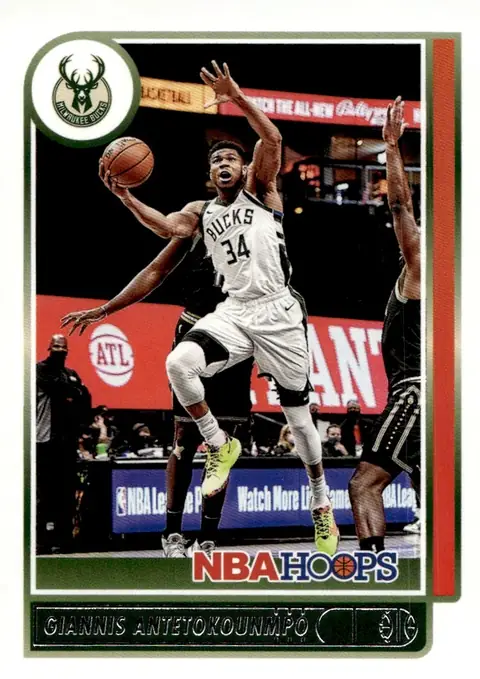 2021-22 NBA Hoops #103 Giannis Antetokounmpo