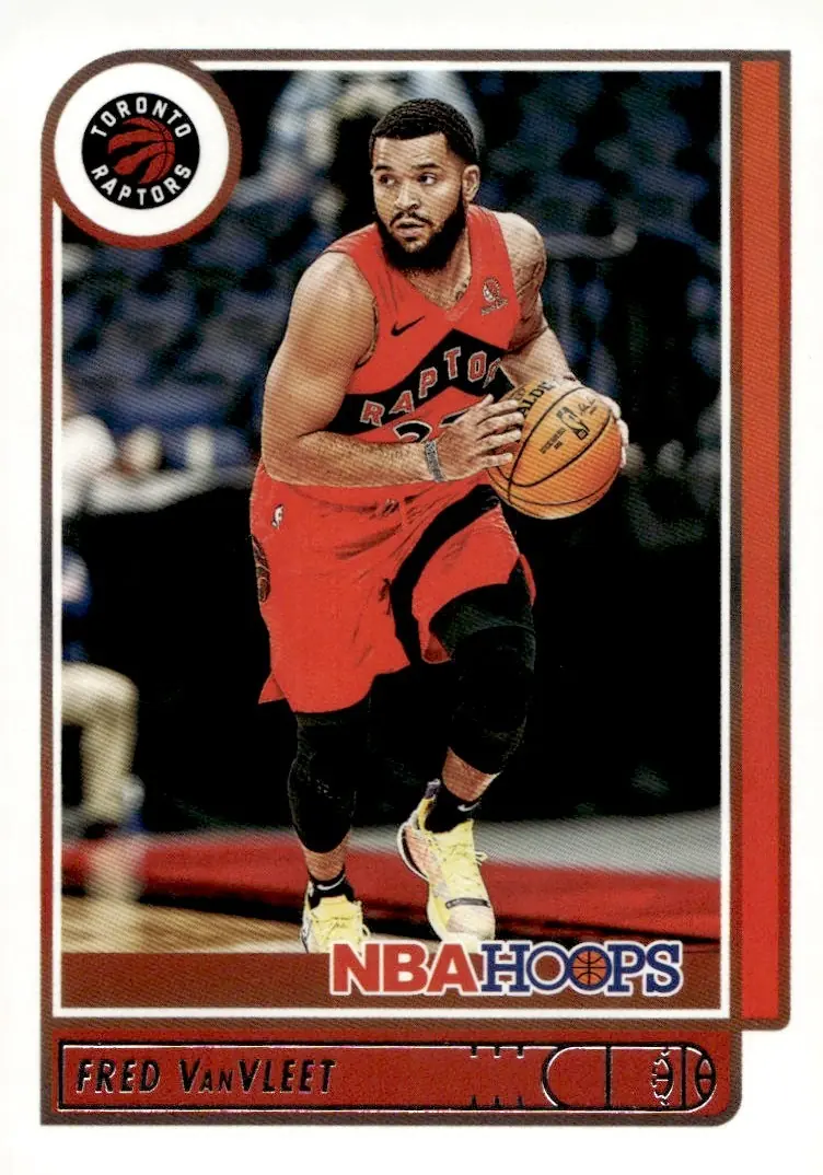 2021-22 NBA Hoops #69 Fred VanVleet (front)