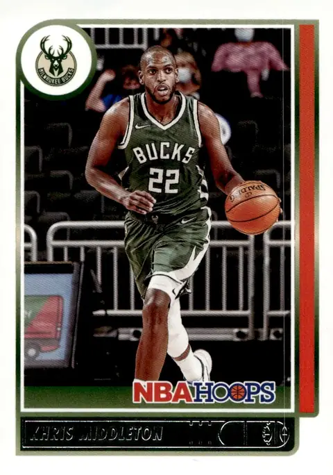 2021-22 NBA Hoops #83 Khris Middleton