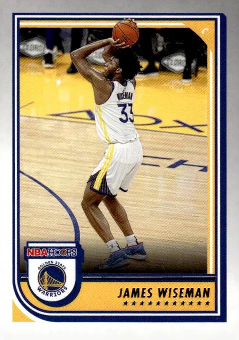 2022-23 NBA Hoops #228 James Wiseman