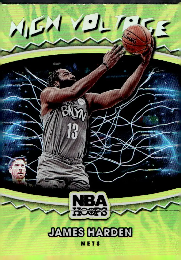 2021-22 NBA Hoops #20 James Harden (front)
