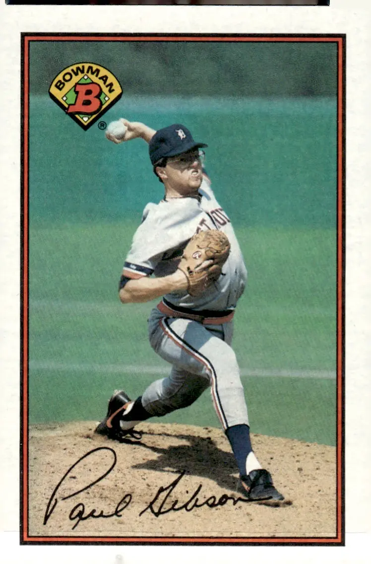 1989 Bowman #99 Paul Gibson (front)