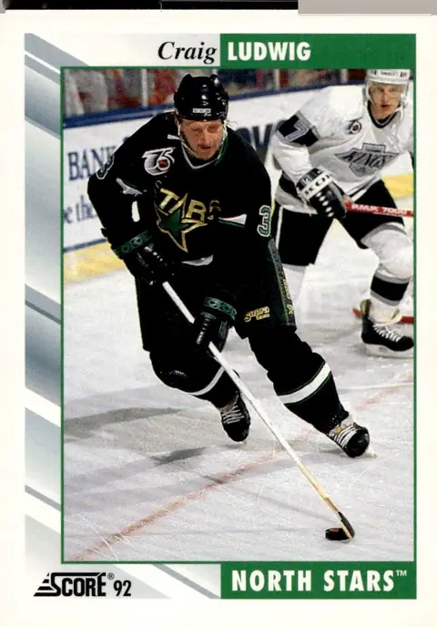 1992-93 Score (U.S. English edition) #94 Craig Ludwig