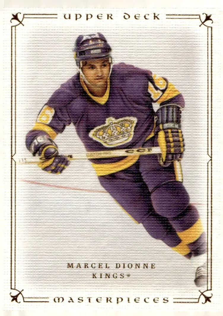 2008-09 Upper Deck Masterpieces #59 Marcel Dionne (front)
