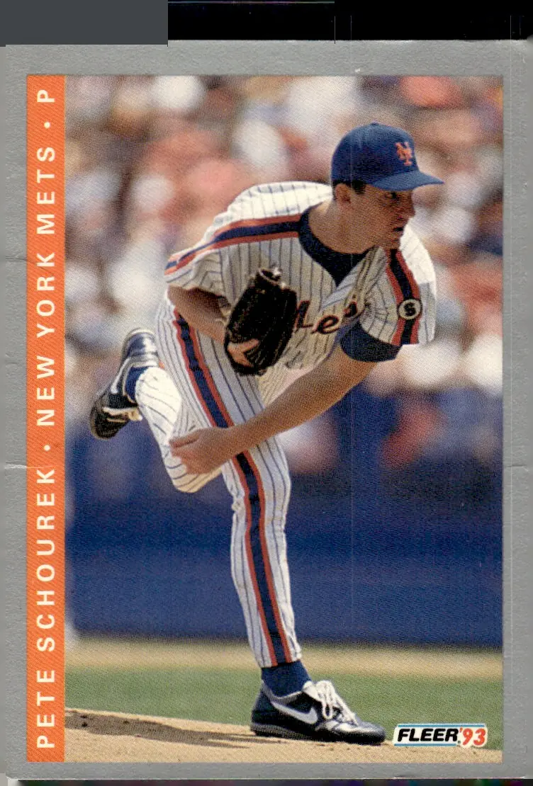 1993 Fleer #95 Pete Schourek (front)